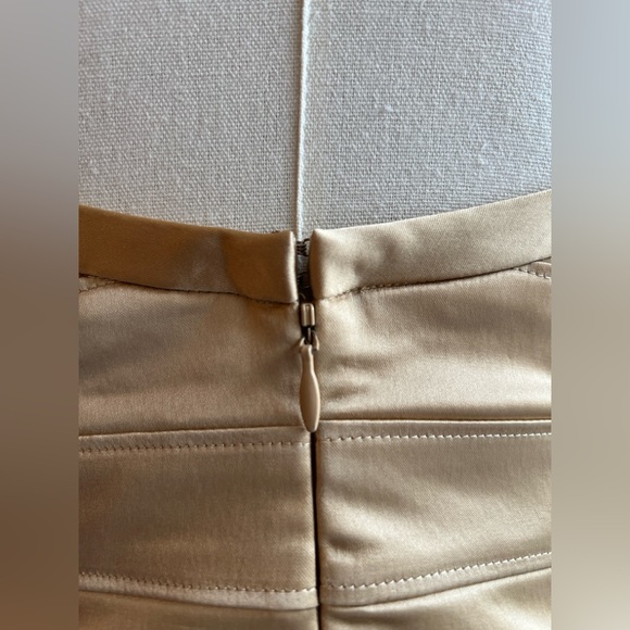 Cache Gold halter dress size 2 - Picture 8 of 9